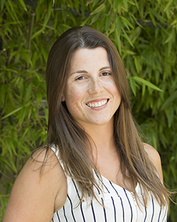 Headshot of Miriam Calkins. Photo: Sarah Fish.